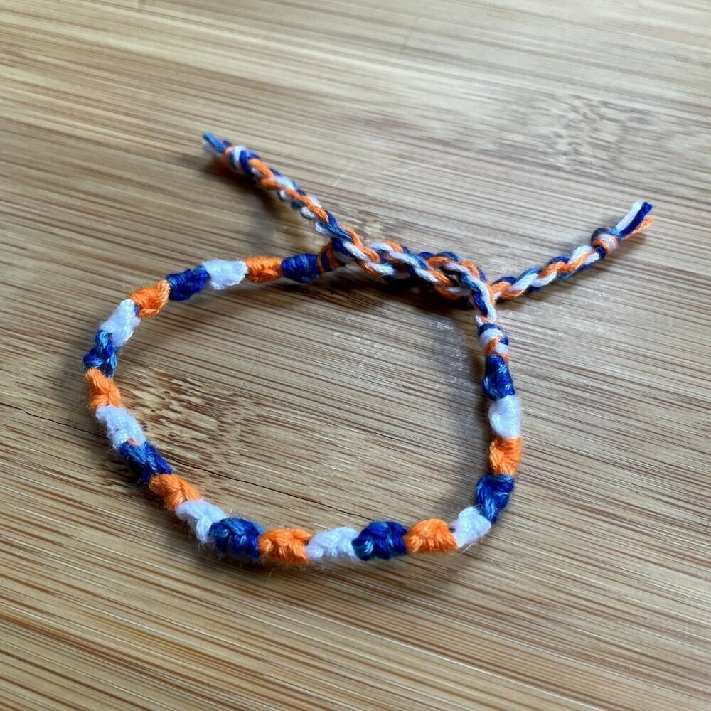 Edna Woven Bracelet anklet trendy comfortable tie embroidery thread woven gift